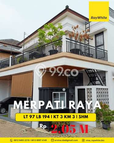 Jual Rumah Bagus Siap Huni LB 194m2 di Ciputat, Tangerang Selatan Jual Rumah Bagus Siap Huni LB 194m2 di Ciputat, Tangerang Selatan