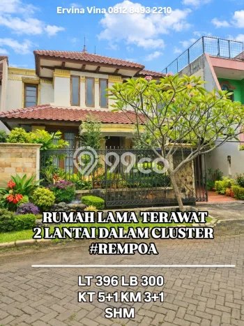 Ready to Use! Luxury House LT 396m2 Desain Modern di Rempoa Ready to Use! Luxury House LT 396m2 Desain Modern di Rempoa