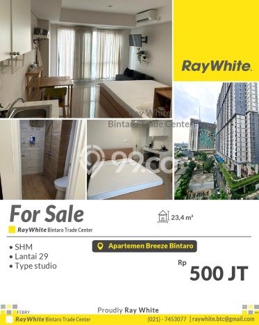 Apartemen Murah Dijual di Jakarta Selatan 0 KT & 1 KM Apartemen Murah Dijual di Jakarta Selatan 0 KT & 1 KM