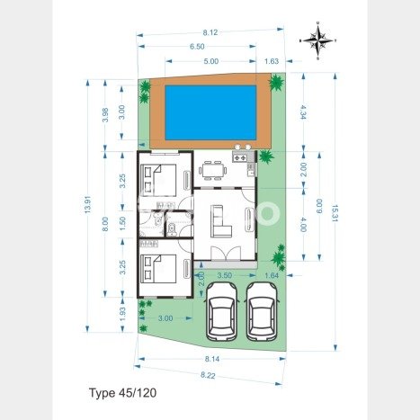 Vila Kawasan Gianyar, Area 120m2m², Dekat Mudah Pusat Kota Vila Kawasan Gianyar, Area 120m2m², Dekat Mudah Pusat Kota