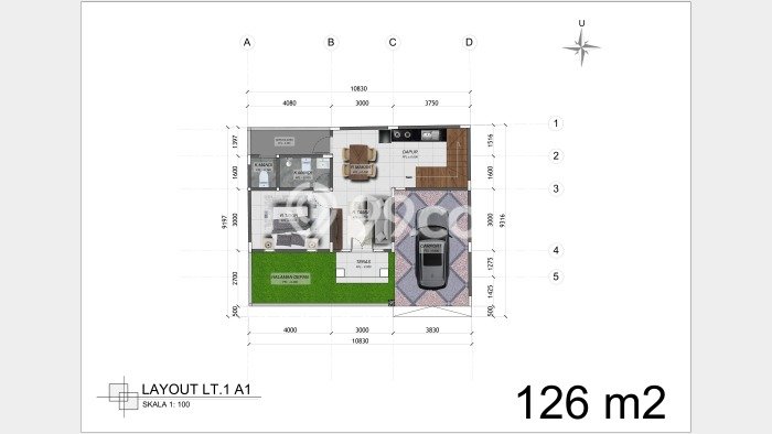 Jual Rumah Favorit Siap Huni LB 126m2 di Denpasar Utara, Denpasar Jual Rumah Favorit Siap Huni LB 126m2 di Denpasar Utara, Denpasar