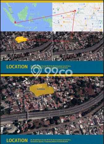 Tanah Dijual Lokasi Strategis di Tangerang Selatan dengan Luas 8450m2 Tanah Dijual Lokasi Strategis di Tangerang Selatan dengan Luas 8450m2