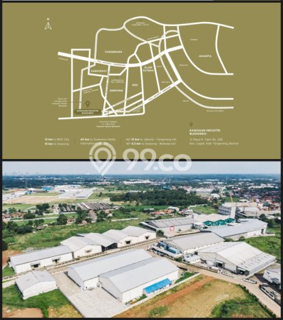 Dijual! Pabrik di BSD Komersial Area Tangerang LT 516m2 / LB 396m2 Kawasan Strategis Dijual! Pabrik di BSD Komersial Area Tangerang LT 516m2 / LB 396m2 Kawasan Strategis