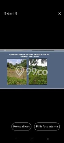Tanah Dijual Area Strategis di Sadang Purwakarta 2.16e+06m2 Tanah Dijual Area Strategis di Sadang Purwakarta 2.16e+06m2