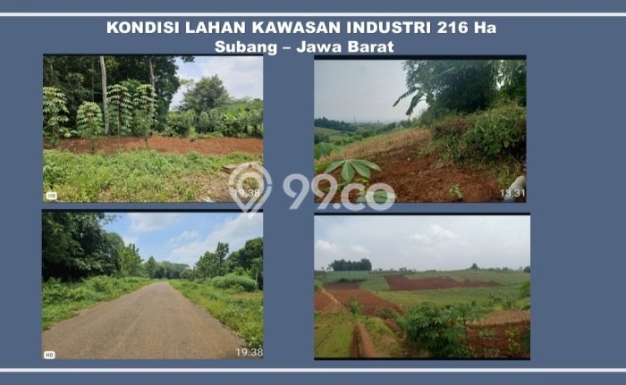 Tanah Dijual Area Strategis di Sadang Purwakarta 2.16e+06m2 Tanah Dijual Area Strategis di Sadang Purwakarta 2.16e+06m2