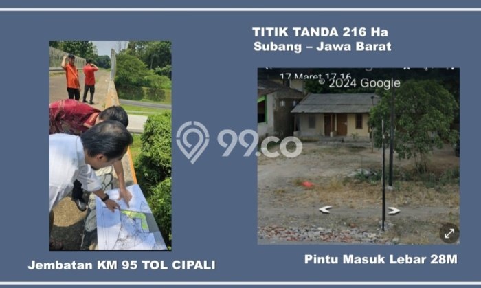 Tanah Dijual Area Strategis di Sadang Purwakarta 2.16e+06m2 Tanah Dijual Area Strategis di Sadang Purwakarta 2.16e+06m2