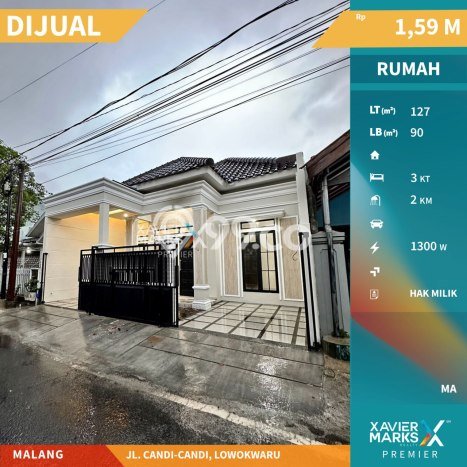 Dijual Rumah 3 Kamar Lokasi Ideal Bagus dan Strategis di Lowokwaru Dijual Rumah 3 Kamar Lokasi Ideal Bagus dan Strategis di Lowokwaru