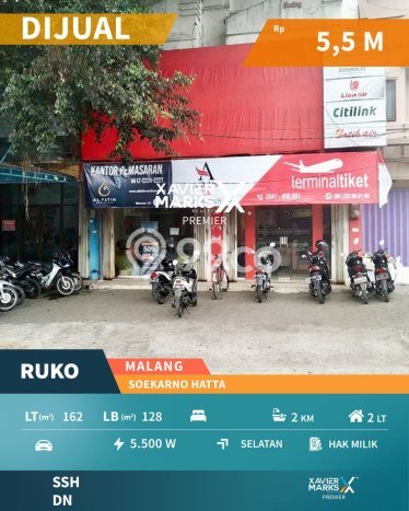 Ruko Bagus Dijual di Soekarno Hatta Malang Strategis Cocok untuk Kembangkan Bisnis Ruko Bagus Dijual di Soekarno Hatta Malang Strategis Cocok untuk Kembangkan Bisnis