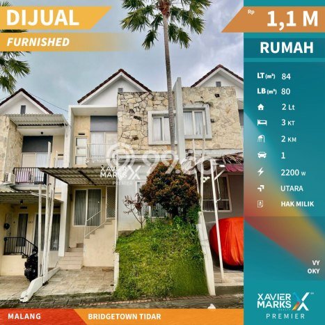Dijual Rumah Modern 3 KT di Tidar, Malang Dijual Rumah Modern 3 KT di Tidar, Malang