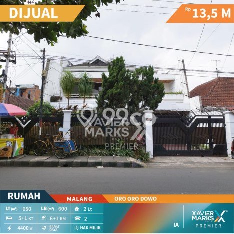 Rumah Eksklusif Dijual LT 650m2 di Klojen, Malang Rumah Eksklusif Dijual LT 650m2 di Klojen, Malang