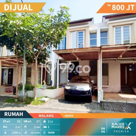 Rumah Luas Asri 2 KT Siap Pakai di Araya Malang Rumah Luas Asri 2 KT Siap Pakai di Araya Malang