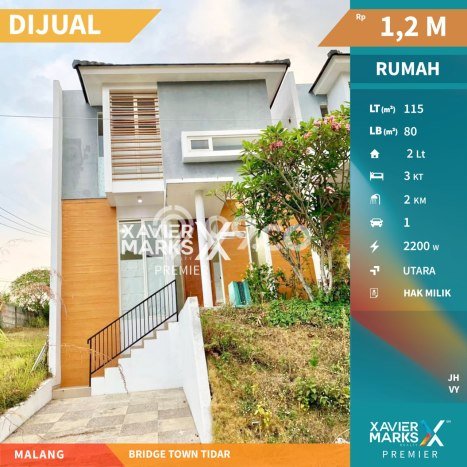Rumah Minimalis 3 KT LT 115m2 di Tidar Rumah Minimalis 3 KT LT 115m2 di Tidar