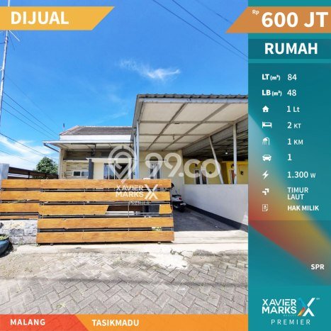 For Sale Hunian Rumah Nyaman 2 Kamar di Tasikmadu, Malang For Sale Hunian Rumah Nyaman 2 Kamar di Tasikmadu, Malang