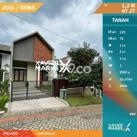 Rumah Minimalis 2 KT di Tidar Malang Unfurnished Rumah Minimalis 2 KT di Tidar Malang Unfurnished