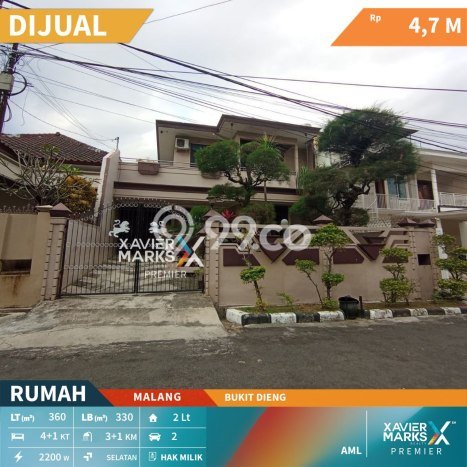Rumah Elit Modern Tanpa Renovasi di Dieng Malang Rumah Elit Modern Tanpa Renovasi di Dieng Malang