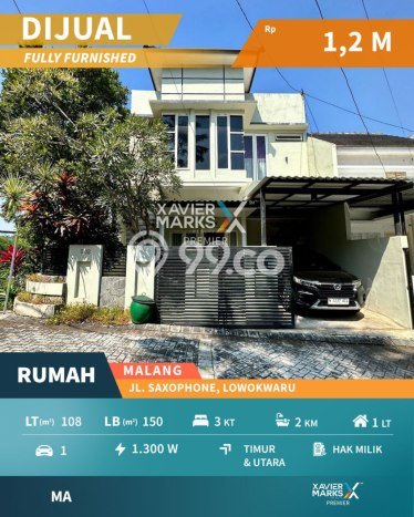 LIMITED OFFER! Rumah Premium di Lowokwaru, LT 108m2m² Bangunan 150m2m² LIMITED OFFER! Rumah Premium di Lowokwaru, LT 108m2m² Bangunan 150m2m²