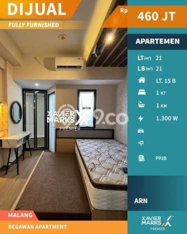Apartemen Terjangkau di Lowokwaru Spesifikasi 1 Kamar Apartemen Terjangkau di Lowokwaru Spesifikasi 1 Kamar