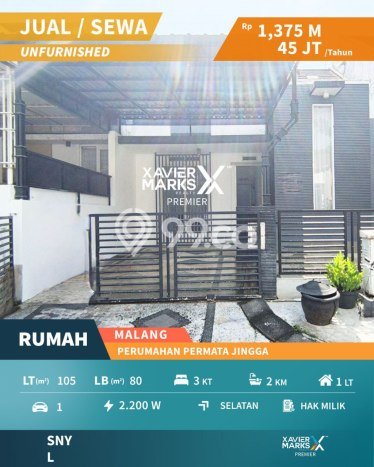Rumah Modern area , Malang, LT 105m2m² LB 80m2m² Rumah Modern area , Malang, LT 105m2m² LB 80m2m²