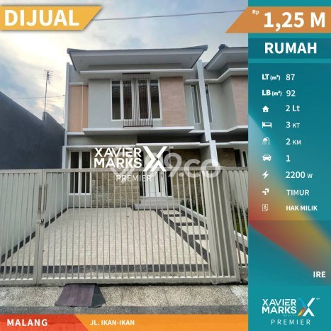 Rumah Modern Cantik 3 KT Bisa Langsung Pindah di Lowokwaru Rumah Modern Cantik 3 KT Bisa Langsung Pindah di Lowokwaru