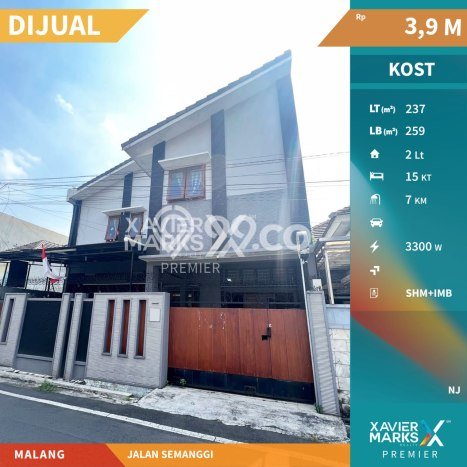 Kost Dijual di Lowokwaru Spesifikasi 15 KT & 7 KM Kost Dijual di Lowokwaru Spesifikasi 15 KT & 7 KM