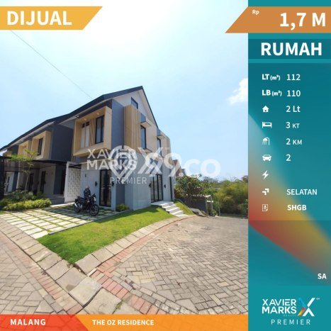 Jual Rumah Eksklusif 3 KT di Malang Kota, Malang Jual Rumah Eksklusif 3 KT di Malang Kota, Malang