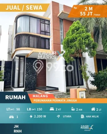 Rumah Luas Asri 2 KT Siap Huni di Soekarno Hatta Malang Rumah Luas Asri 2 KT Siap Huni di Soekarno Hatta Malang