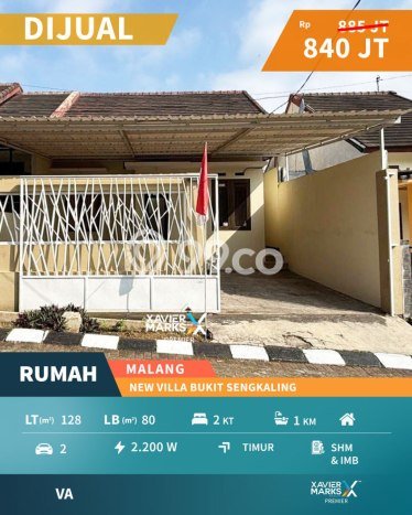 Rumah Modern Minimalis 2 Kamar Bisa Langsung Pindah di Dau Rumah Modern Minimalis 2 Kamar Bisa Langsung Pindah di Dau