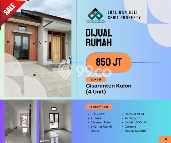 Jual Rumah Favorit Siap Huni LB 55m2 di Arcamanik, Bandung Jual Rumah Favorit Siap Huni LB 55m2 di Arcamanik, Bandung