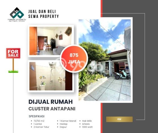 For Sale Rumah 2 Kamar Lokasi Ideal Bagus dan Strategis di Antapani For Sale Rumah 2 Kamar Lokasi Ideal Bagus dan Strategis di Antapani