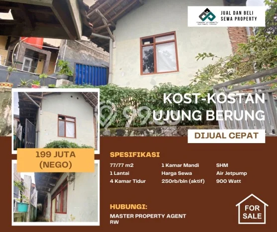 Kos-kosan Dijual di Ujungberung Bandung Luas 77m2 Kos-kosan Dijual di Ujungberung Bandung Luas 77m2