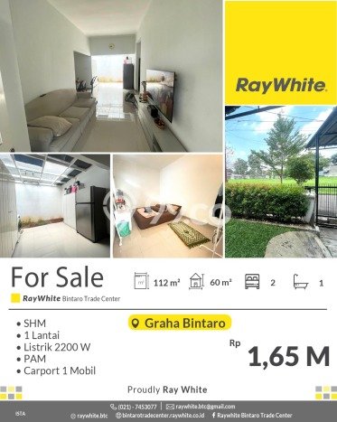Rumah Modern Minimalis 2 KT Bisa Langsung Pindah di Serpong Utara Rumah Modern Minimalis 2 KT Bisa Langsung Pindah di Serpong Utara