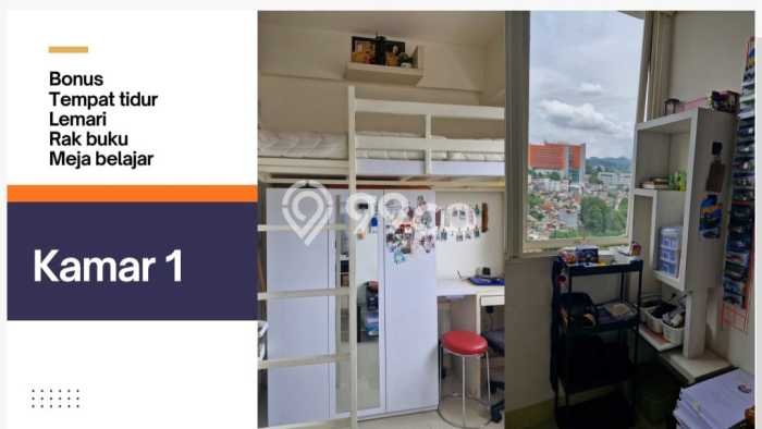 Apartemen Murah Dijual di Bandung 2 KT & 1 KM Apartemen Murah Dijual di Bandung 2 KT & 1 KM