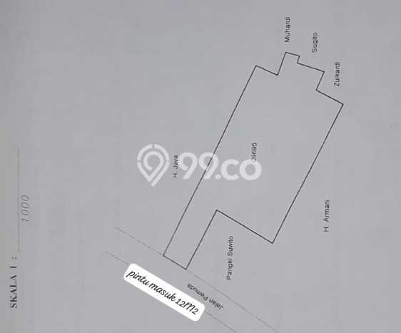 Kavling Tanah untuk Dijual di Kranji, Bekasi, Luas 2558m2 Kavling Tanah untuk Dijual di Kranji, Bekasi, Luas 2558m2