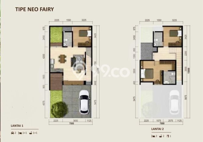Rumah Modern 3 KT di Suvarna Sutera Tangerang Unfurnished Rumah Modern 3 KT di Suvarna Sutera Tangerang Unfurnished