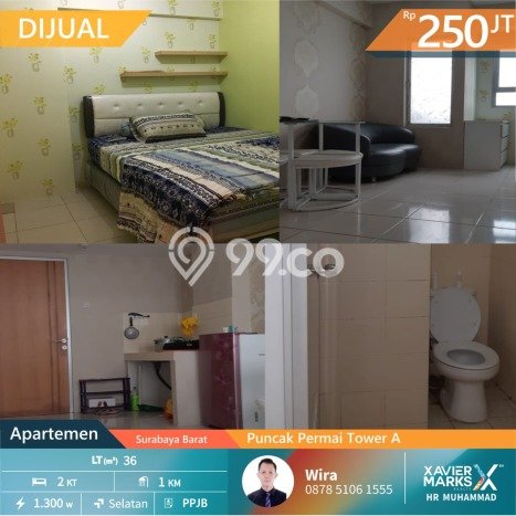 Apartemen Lokasi Strategis di Dukuh Pakis, 1 KM, Luas 36m2m², Fasilitas Lengkap Apartemen Lokasi Strategis di Dukuh Pakis, 1 KM, Luas 36m2m², Fasilitas Lengkap