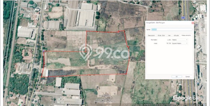 Dijual Tanah di Klari Karawang Luas 76300m2 HGB Dijual Tanah di Klari Karawang Luas 76300m2 HGB