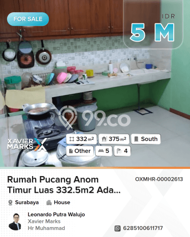 For Sale Rumah Mewah Exclusive di Gubeng, Surabaya For Sale Rumah Mewah Exclusive di Gubeng, Surabaya