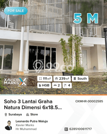 Ruko Bagus Dijual LB 639m2 Lokasi Strategis Surabaya Area Cocok untuk Berbisnis Ruko Bagus Dijual LB 639m2 Lokasi Strategis Surabaya Area Cocok untuk Berbisnis