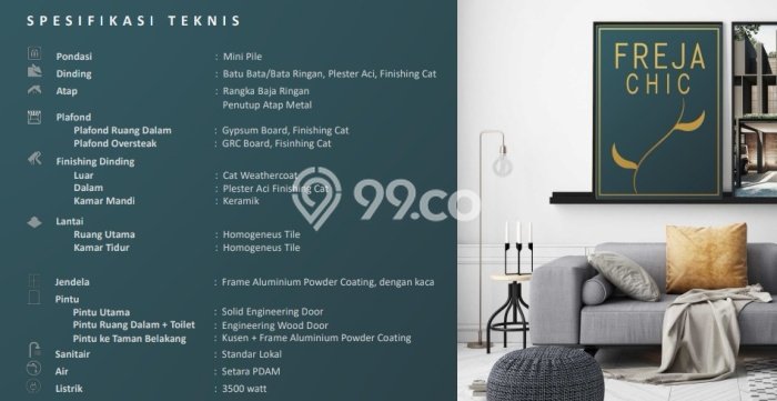 Rumah Lingkungan Asri kawasan BSD, Tangerang, Luas 60m² Bangunan 77m² Rumah Lingkungan Asri kawasan BSD, Tangerang, Luas 60m² Bangunan 77m²