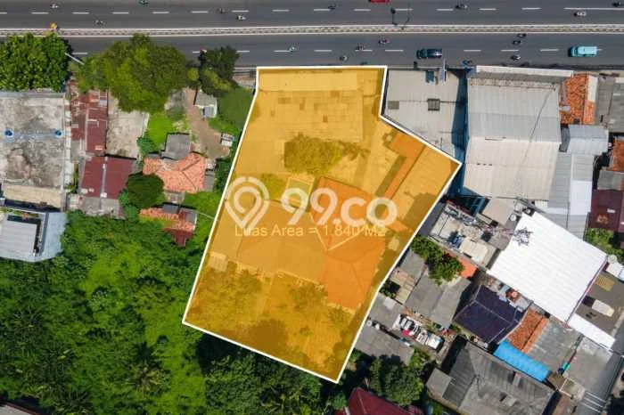 Tanah Kavling untuk Dijual di Kramat Jati Jakarta Timur 1840m2 Tanah Kavling untuk Dijual di Kramat Jati Jakarta Timur 1840m2