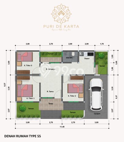Dijual Rumah 3 Kamar Lokasi Strategis Bagus dan Strategis di Godean Dijual Rumah 3 Kamar Lokasi Strategis Bagus dan Strategis di Godean