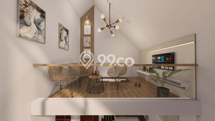 Rumah Nuansa Villa di Sleman Include Mezzanine One Gate System Rumah Nuansa Villa di Sleman Include Mezzanine One Gate System