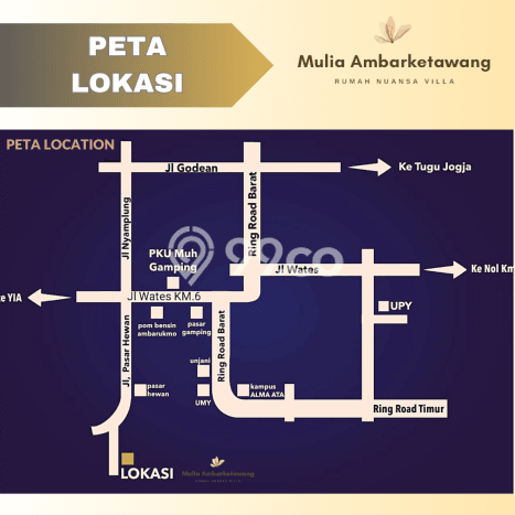 Rumah Dijual Sleman Ambarketawang Gamping All In Serasa Villa Rumah Dijual Sleman Ambarketawang Gamping All In Serasa Villa