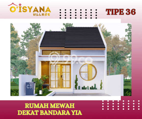 Rumah di Jogja Barat Jalan Wates Ada Pos Security Jepang Modern Rumah di Jogja Barat Jalan Wates Ada Pos Security Jepang Modern
