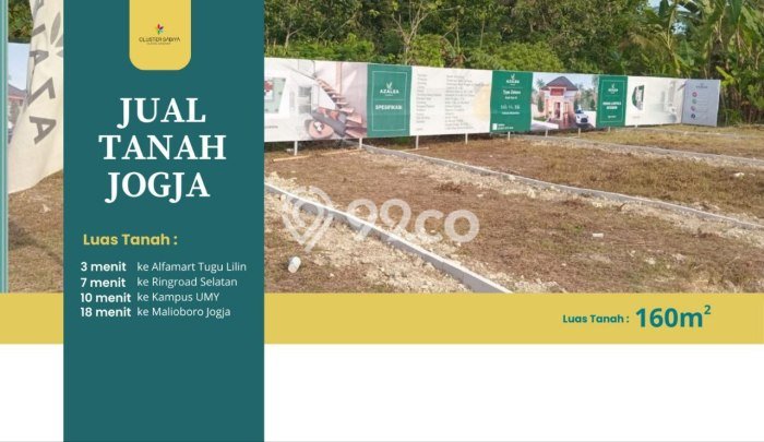 Untuk Dijual Tanah di Kasihan Bantul Luas 160m2 SHM Untuk Dijual Tanah di Kasihan Bantul Luas 160m2 SHM