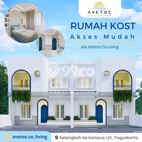 Rumah Kost Dijual di Ngaglik, Sleman, Spesifikasi 8 KT, 8 KM, 127m2 Rumah Kost Dijual di Ngaglik, Sleman, Spesifikasi 8 KT, 8 KM, 127m2