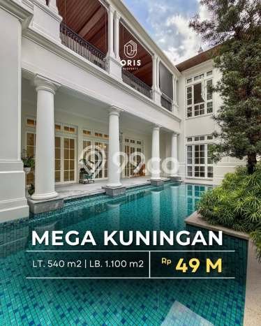 Hunian Elit LB 1100m2 Siap Pakai Desain Elegan di Mega Kuningan, Jakarta Selatan Hunian Elit LB 1100m2 Siap Pakai Desain Elegan di Mega Kuningan, Jakarta Selatan