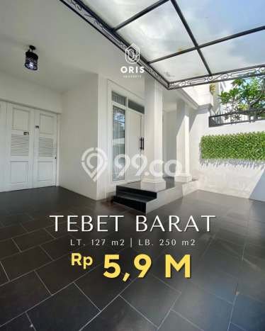 Hunian Mewah Siap Huni LT 127m2 di Tebet, Jakarta Selatan Hunian Mewah Siap Huni LT 127m2 di Tebet, Jakarta Selatan