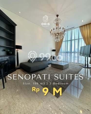 Hunian Apartemen Eksklusif untuk Dijual di Jakarta Selatan dengan 3 BR & 3 Kamar Mandi Hunian Apartemen Eksklusif untuk Dijual di Jakarta Selatan dengan 3 BR & 3 Kamar Mandi
