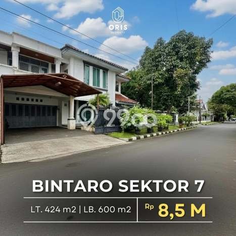 Rumah Mewah LB 600m2 Siap Pakai Desain Elegan di Sektor 7-Bintaro, Tangerang Selatan Rumah Mewah LB 600m2 Siap Pakai Desain Elegan di Sektor 7-Bintaro, Tangerang Selatan